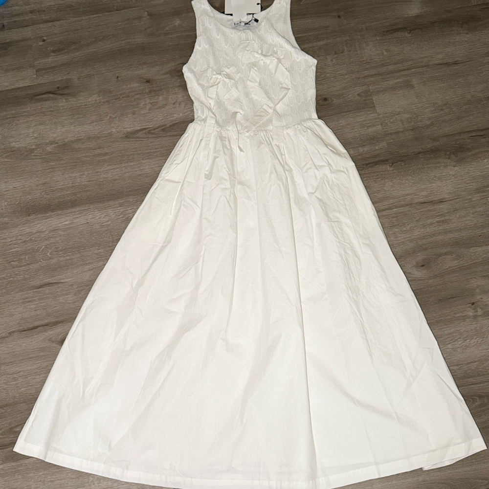 En Saison Denver mixed media midi dress - Picture 11 of 16
